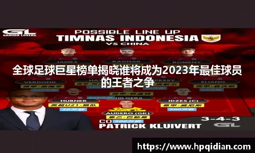 全球足球巨星榜单揭晓谁将成为2023年最佳球员的王者之争